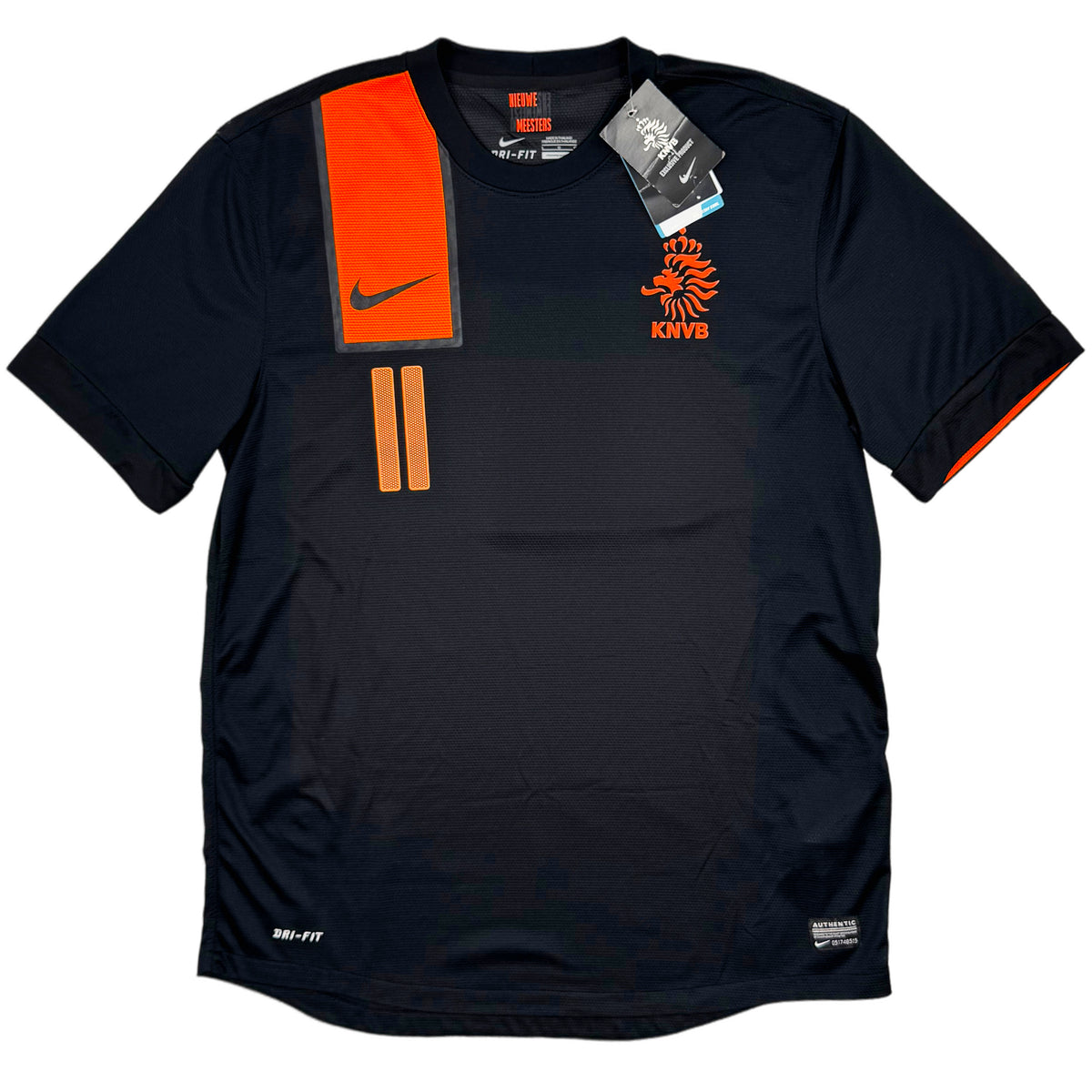 2012 Nederland EK Uit Shirt Robben - Oldschool Voetbalshirts