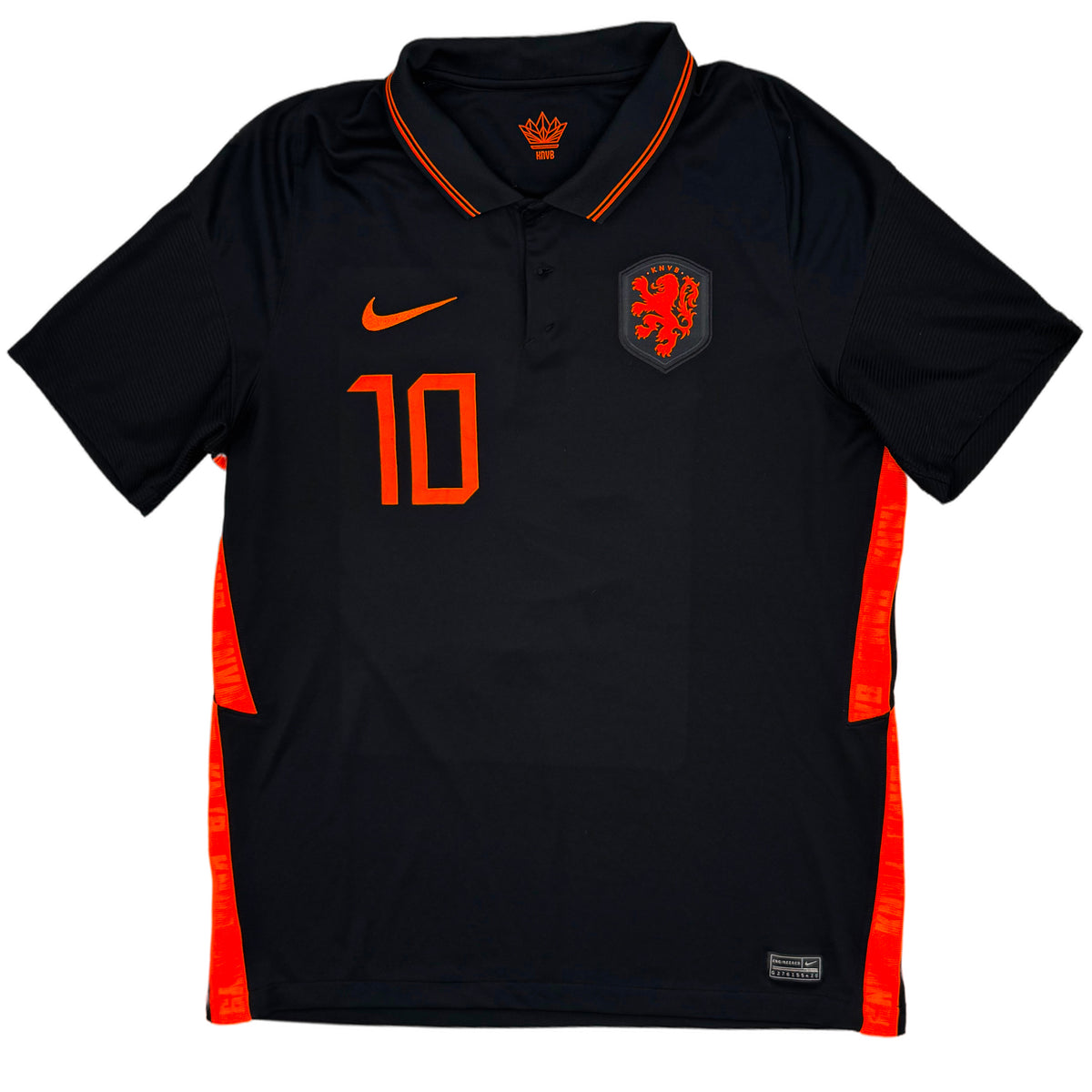 2020 Nederland EK Uit Shirt Memphis - Oldschool Voetbalshirts