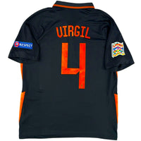 2020 Nederland EK Uit Shirt Van Dijk - Oldschool Voetbalshirts