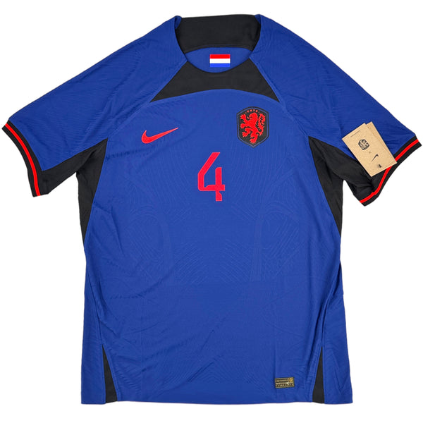 2022 Nederland WK Pro Uit Shirt Van Dijk - Oldschool Voetbalshirts