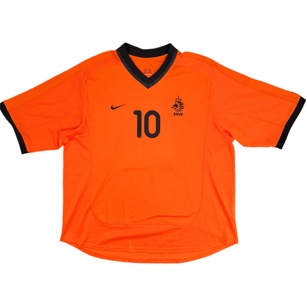2000 Nederland EK Thuis Shirt Bergkamp - Oldschool Voetbalshirts