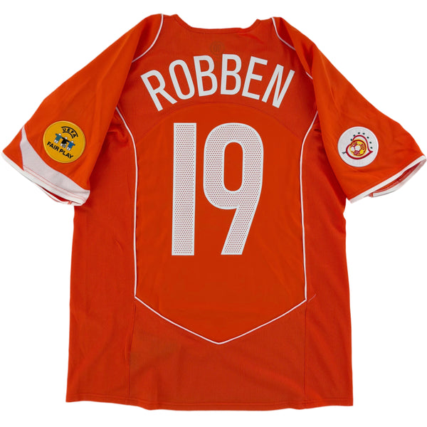 2004 Nederland EK Thuis Shirt Robben - Oldschool Voetbalshirts