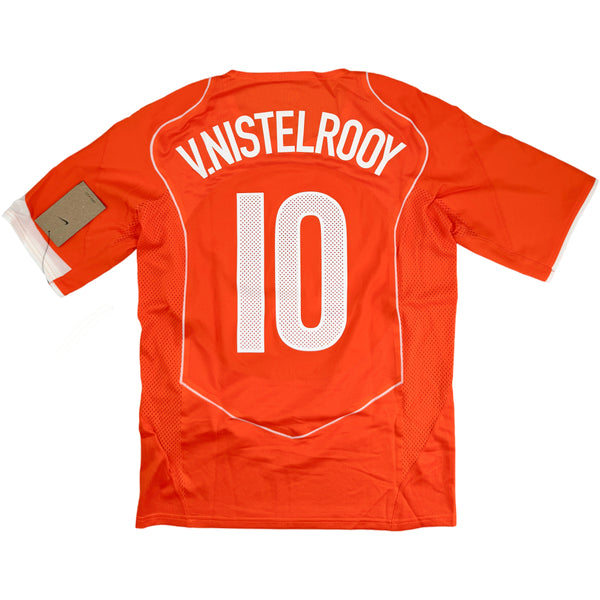 2004 Nederland EK Thuis Shirt Van Nistelrooij - Oldschool Voetbalshirts
