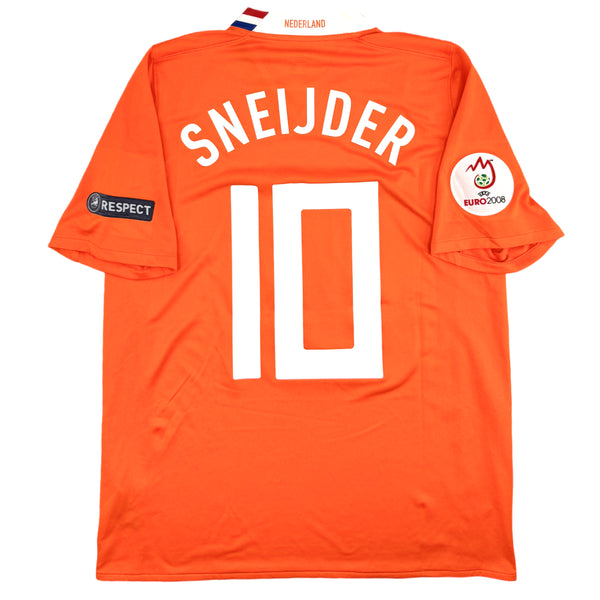 2008 Nederland EK Thuis Shirt Sneijder - Oldschool Voetbalshirts