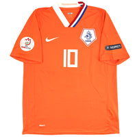 2008 Nederland EK Thuis Shirt Sneijder - Oldschool Voetbalshirts