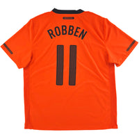 2010 Nederland WK Thuis Shirt Robben - Oldschool Voetbalshirts