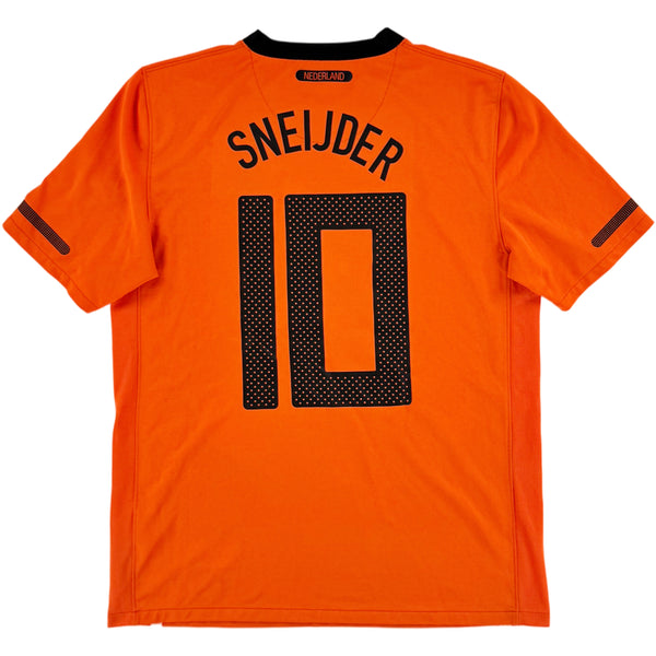 2010 Nederland WK Thuis Shirt Sneijder - 8/10 - (M) - Oldschool Voetbalshirts