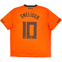 2010 Nederland WK Thuis Shirt Sneijder - Oldschool Voetbalshirts