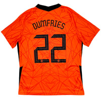 2020 Nederland EK Thuis Shirt Dumfries - Oldschool Voetbalshirts