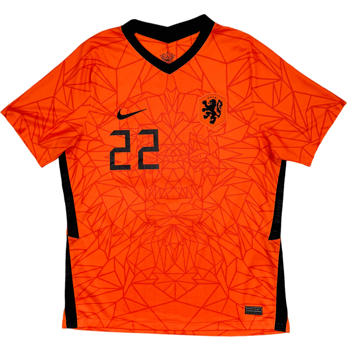 2020 Nederland EK Thuis Shirt Dumfries - Oldschool Voetbalshirts