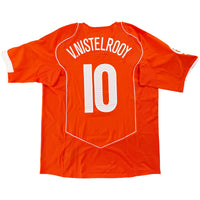 2004 Nederland EK Thuis Shirt Van Nistelrooij #10 - 10/10 - (XL) - Oldschool Voetbalshirts