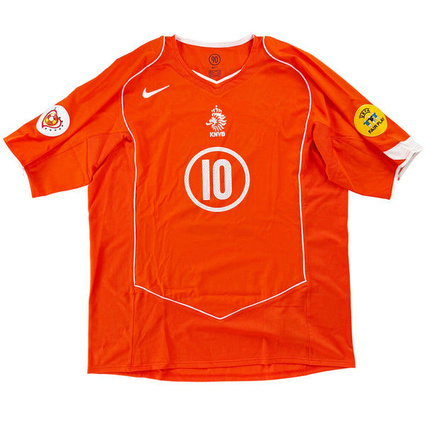 2004 Nederland EK Thuis Shirt Van Nistelrooij #10 - 10/10 - (XL)