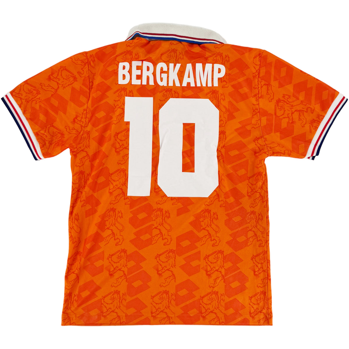 1994 Nederland WK Thuis Shirt Bergkamp #10 - 8/10 - (M) - Oldschool Voetbalshirts