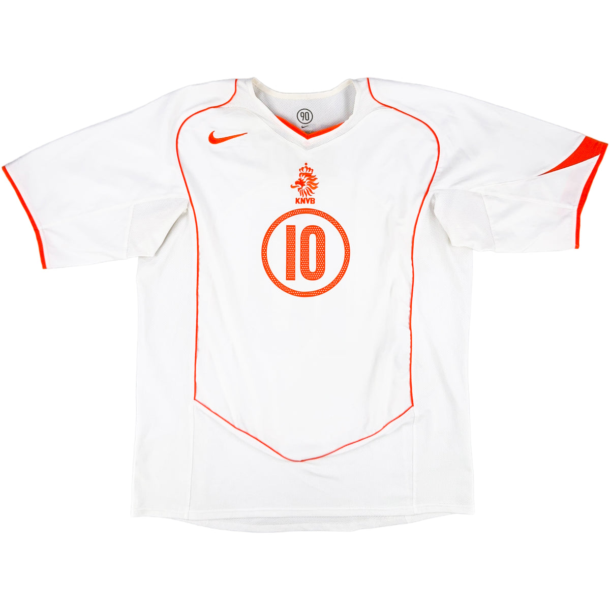 2004 Nederland EK Uit Shirt Van Nistelrooij - Oldschool Voetbalshirts