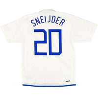 2006 Nederland WK Uit Shirt Sneijder