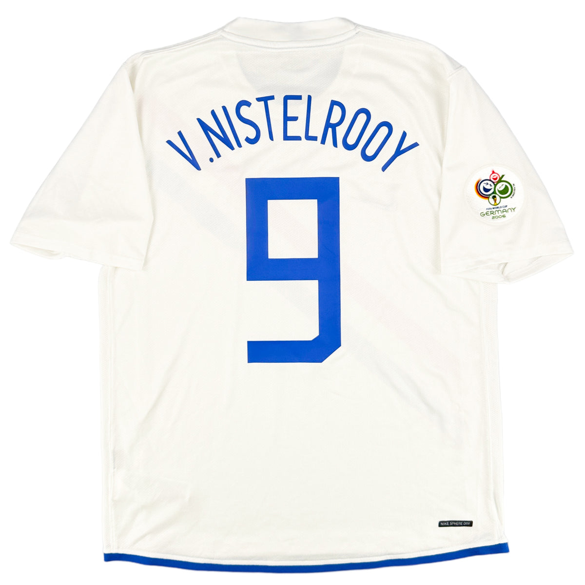 2006 Nederland WK Uit Shirt Van Nistelrooij