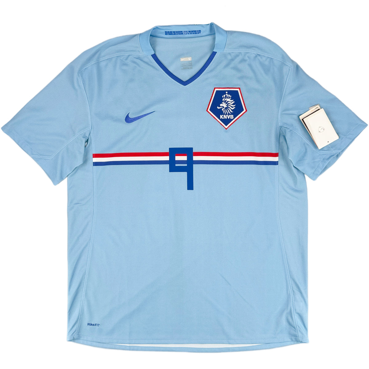 2008 Nederland EK Uit Shirt Van Nistelrooij