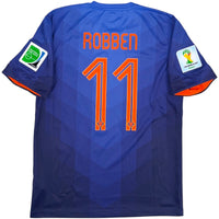 2014 Netherlands World Cup Away Shirt Robben