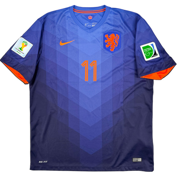 2014 Nederland WK Uit Shirt Robben