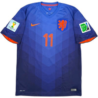 2014 Netherlands World Cup Away Shirt Robben