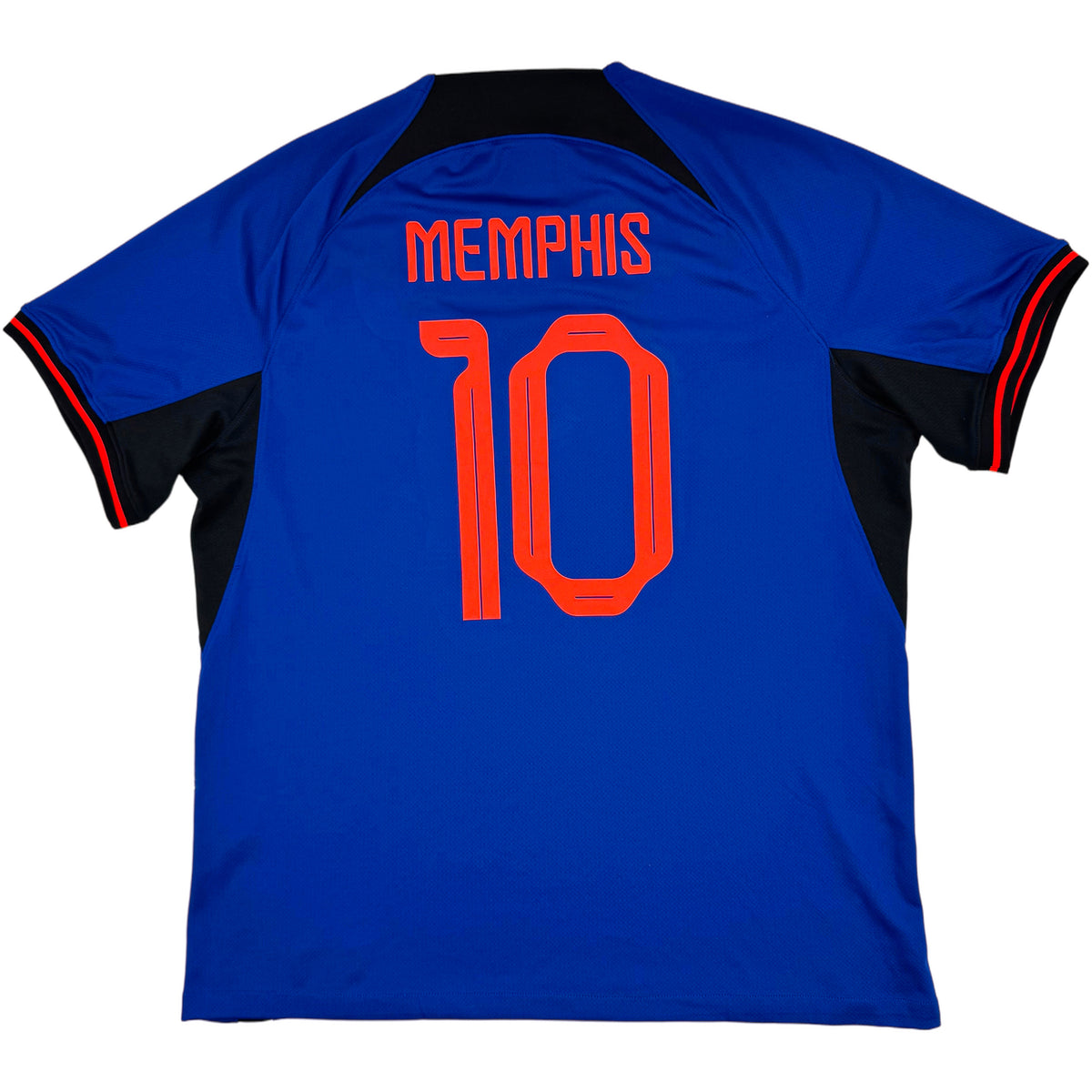 2022 Nederland WK Uit Shirt Memphis - Oldschool Voetbalshirts