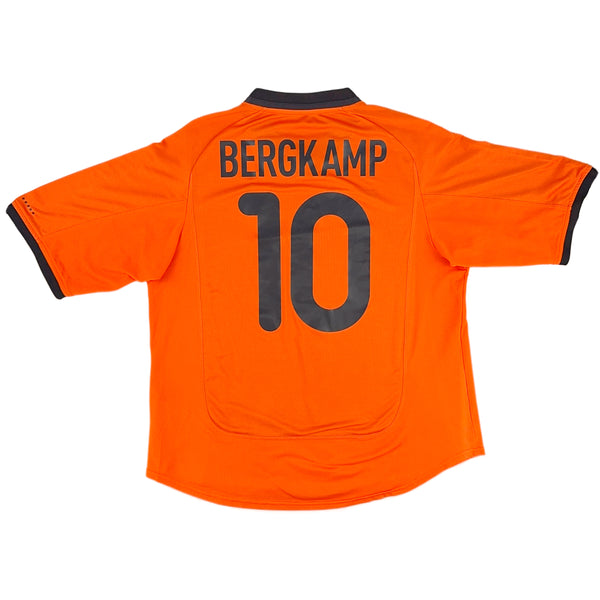 2000 Nederland EK Thuis Shirt Bergkamp - Oldschool Voetbalshirts