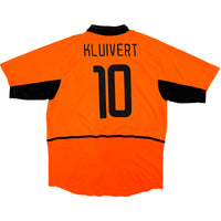 2002-04 Nederland Thuis Shirt Kluivert - Oldschool Voetbalshirts