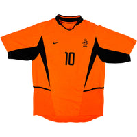 2002-04 Nederland Thuis Shirt Kluivert - Oldschool Voetbalshirts