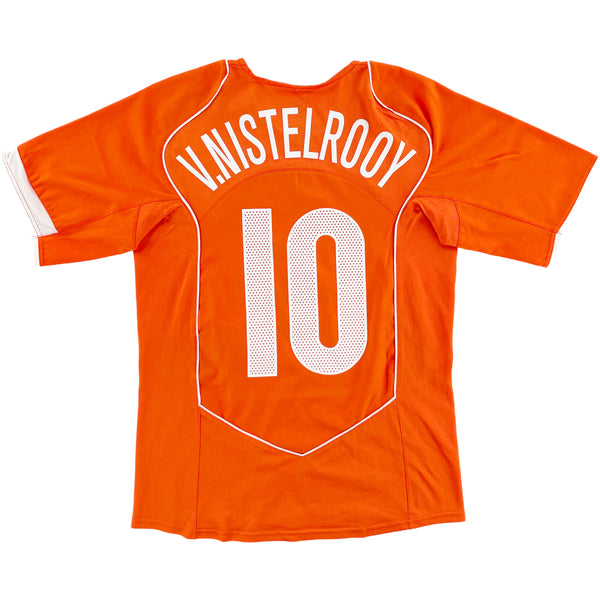 2004 Nederland EK Thuis Shirt Van Nistelrooij - Oldschool Voetbalshirts