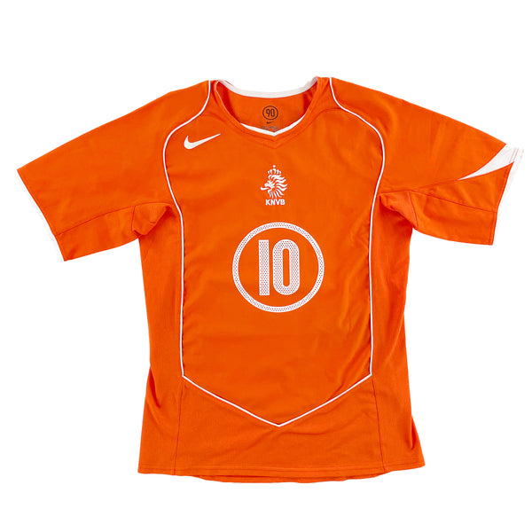 2004 Nederland EK Thuis Shirt Van Nistelrooij - Oldschool Voetbalshirts