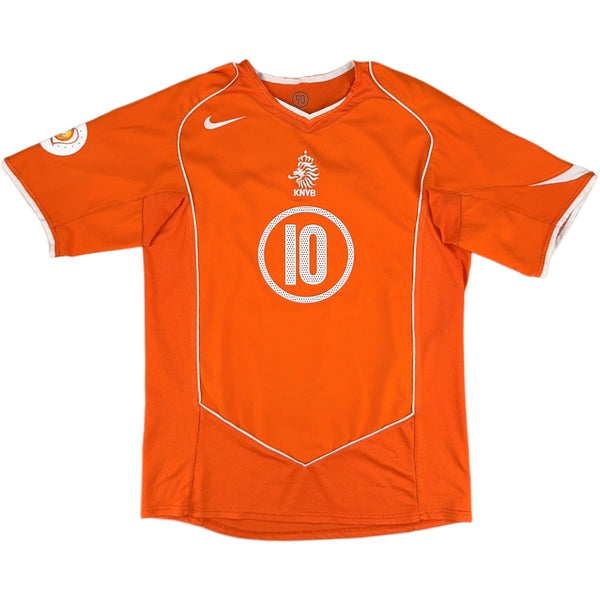 2004 Nederland EK Thuis Shirt Van Nistelrooij