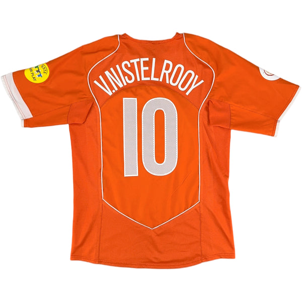 2004 Nederland EK Thuis Shirt Van Nistelrooij - Oldschool Voetbalshirts
