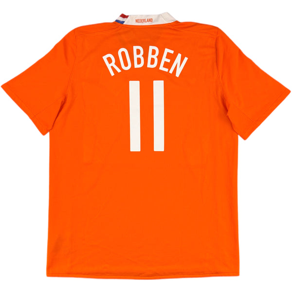 2008 Nederland EK Thuis Shirt Robben - Oldschool Voetbalshirts