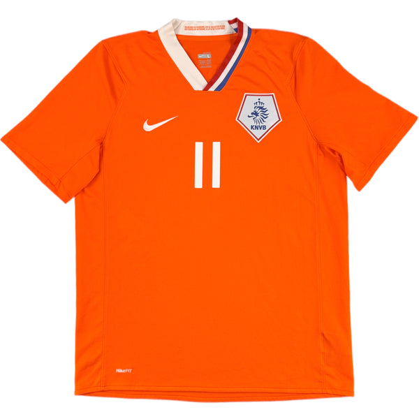 2008 Nederland EK Thuis Shirt Robben - Oldschool Voetbalshirts