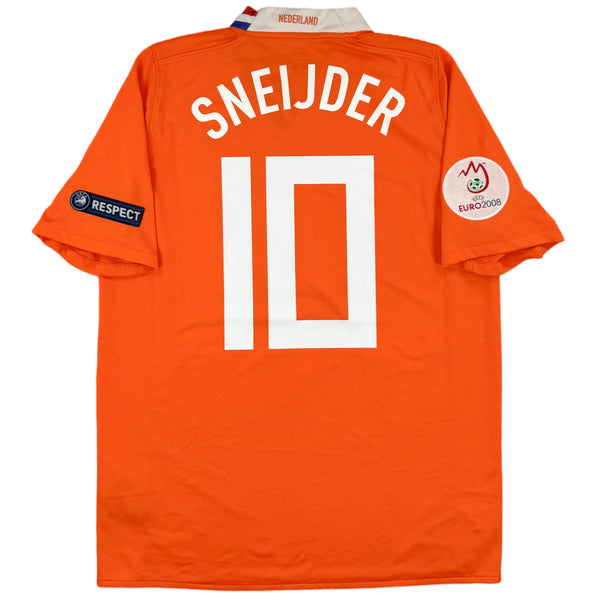 2008 Nederland EK Thuis Shirt Sneijder - Oldschool Voetbalshirts