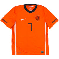 2010 Nederland WK Thuis Shirt Van Persie - Oldschool Voetbalshirts