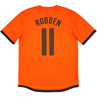 2012 Nederland EK Thuis Shirt Robben