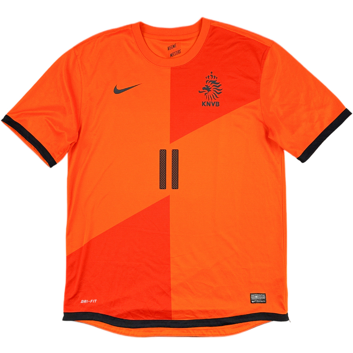 2012 Nederland EK Thuis Shirt Robben