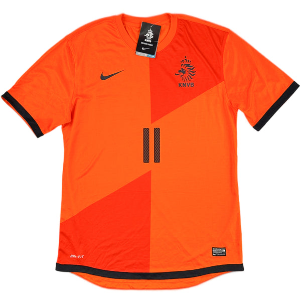 2012 Nederland EK Thuis Shirt Robben