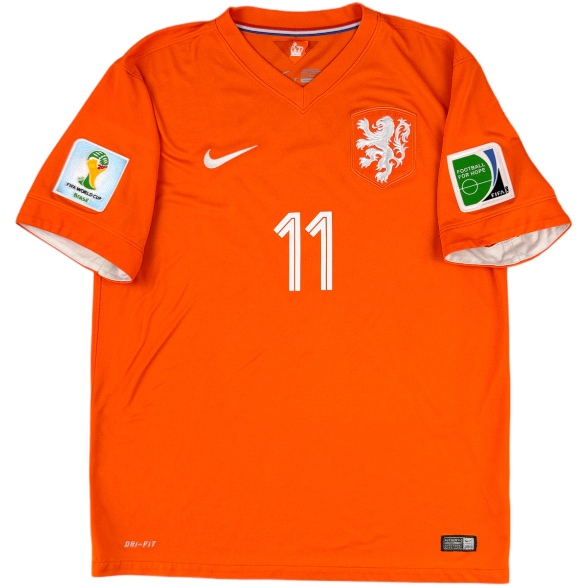 2014 Nederland WK Thuis Shirt Robben