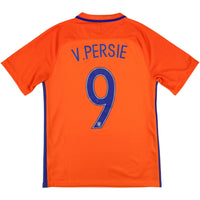 2016-17 Nederland Thuis Shirt Van Persie - Oldschool Voetbalshirts