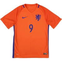 2016-17 Nederland Thuis Shirt Van Persie - Oldschool Voetbalshirts