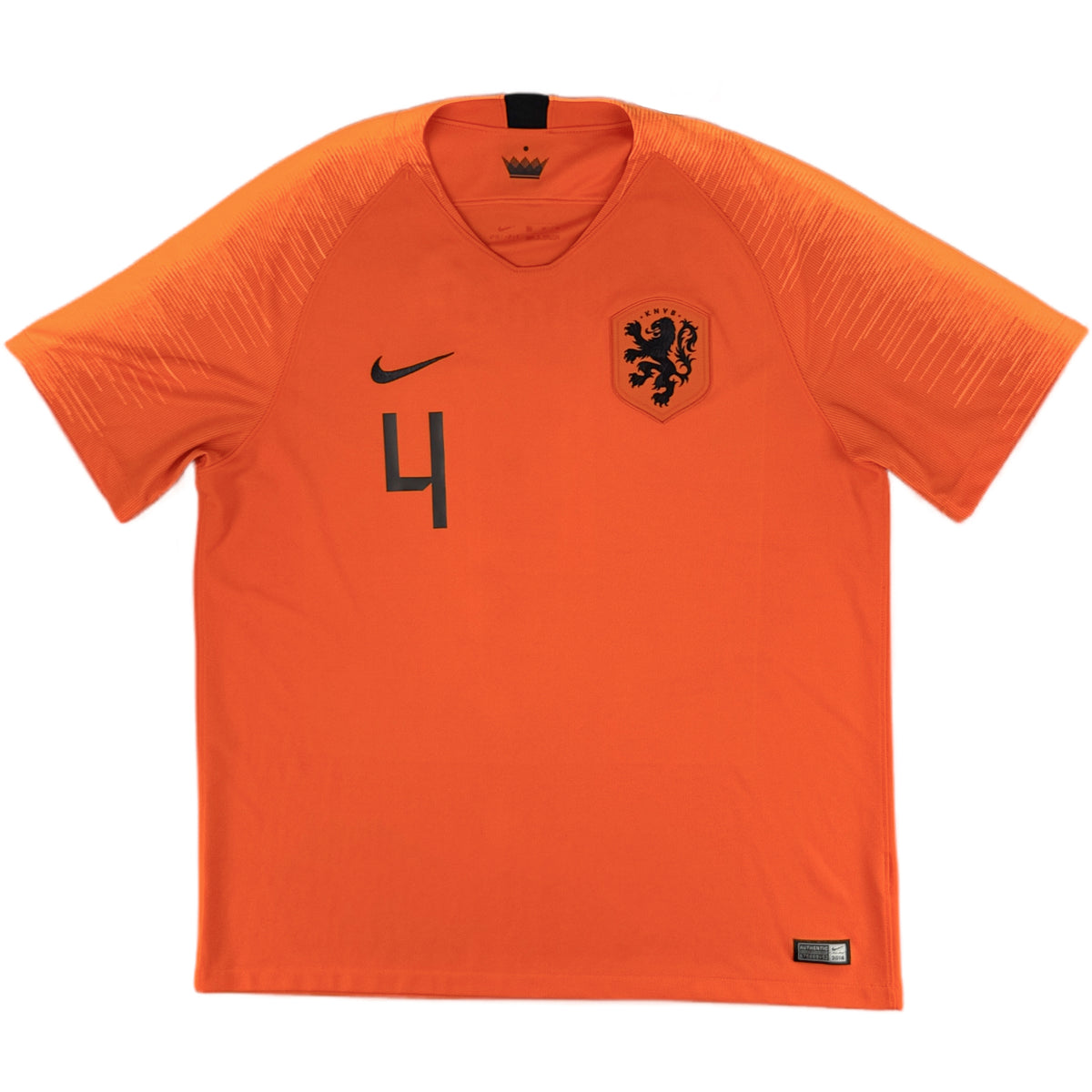 2018-19 Nederland Thuis Shirt Van Dijk