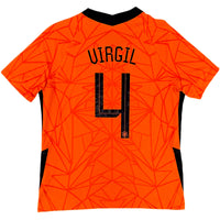 2020 Nederland EK Pro Thuis Shirt Van Dijk - Oldschool Voetbalshirts