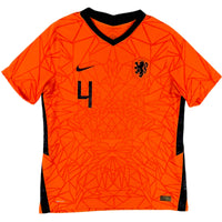 2020 Nederland EK Pro Thuis Shirt Van Dijk - Oldschool Voetbalshirts