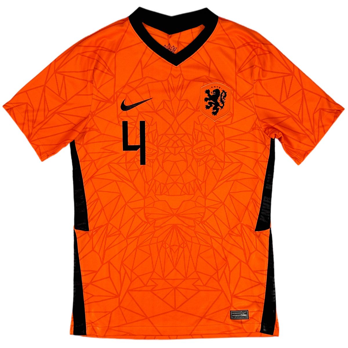 2020 Netherlands EURO Home Shirt Virgil van Dijk
