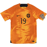 2022 Niederlande WM Pro Heimtrikot Weghorst