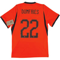 2026 Nederland WK Thuis Shirt Dumfries - Oldschool Voetbalshirts