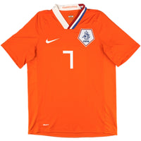 2008 Nederland EK Thuis Shirt Van Persie