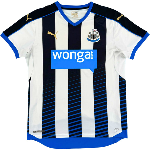 2015-16 Newcastle United Thuis Shirt - 8/10 - (M) - Oldschool Voetbalshirts